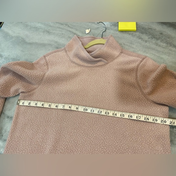 L.L. Bean Women’s Mock Neck Sherpa Pullover Fleece size M - Picture 6 of 9